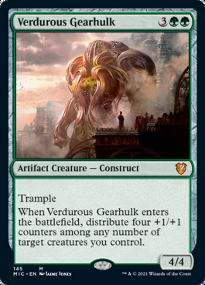 Verdurous Gearhulk [Innistrad: Midnight Hunt Commander] | Good Games Adelaide SA