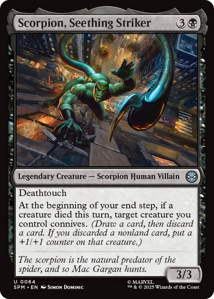 Scorpion, Seething Striker [Marvel's Spider-Man] | Good Games Adelaide SA