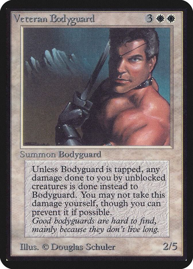 Veteran Bodyguard  (Alpha Edition)  | Good Games Adelaide SA