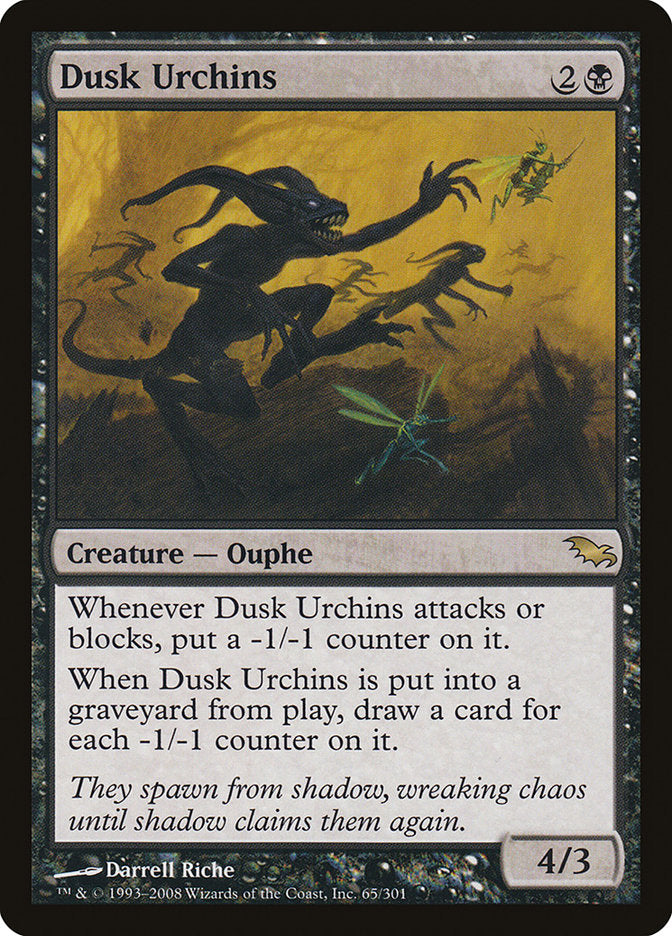 Dusk Urchins 65 (Shadowmoor)  - Foil | Good Games Adelaide SA
