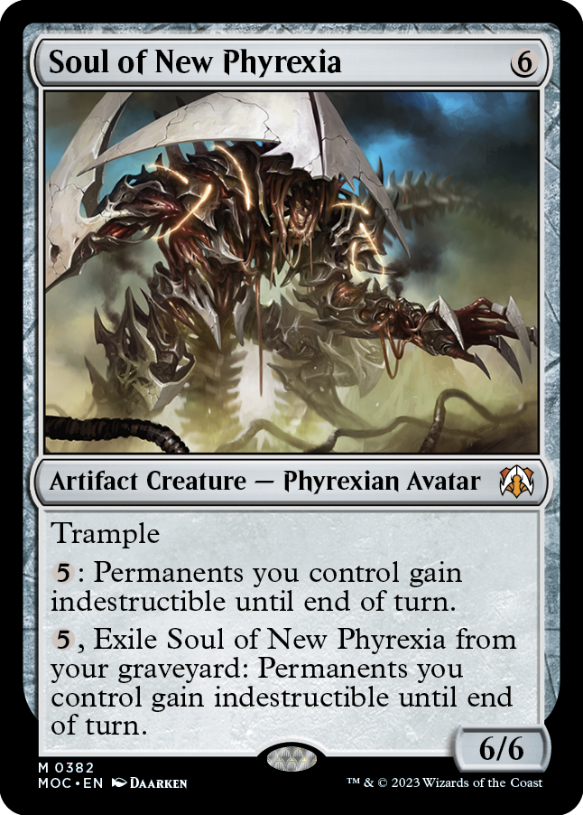 Soul of New Phyrexia [March of the Machine Commander] | Good Games Adelaide SA