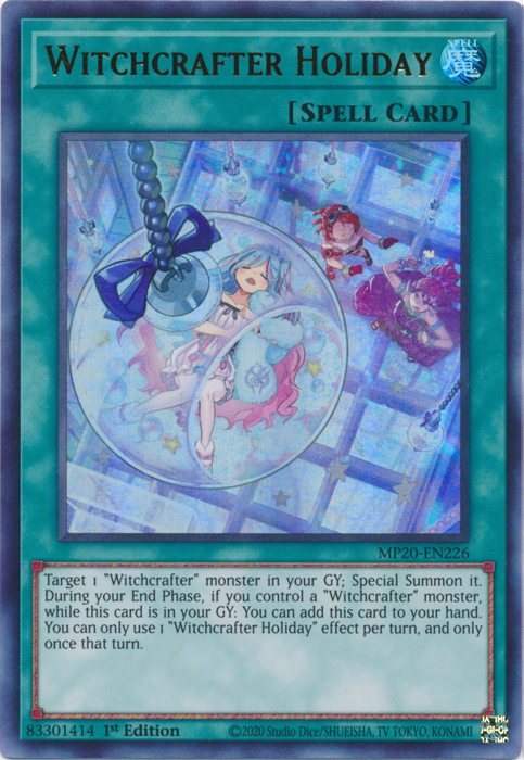 Witchcrafter Holiday [MP20-EN226] Ultra Rare | Good Games Adelaide SA