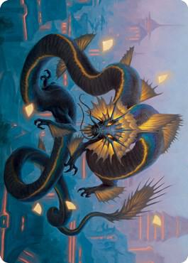 Ao the Dawn Sky Art Card 25 81 25 (Art Series: Kamigawa: Neon Dynasty)  | Good Games Adelaide SA