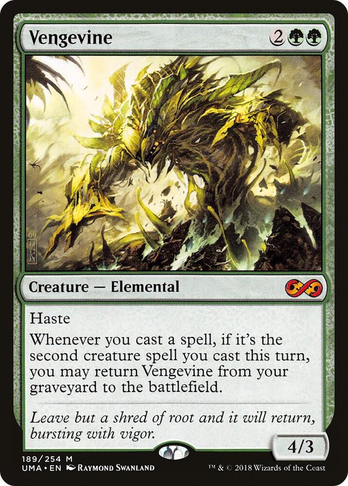 Vengevine 189 (Ultimate Masters)  - Foil | Good Games Adelaide SA