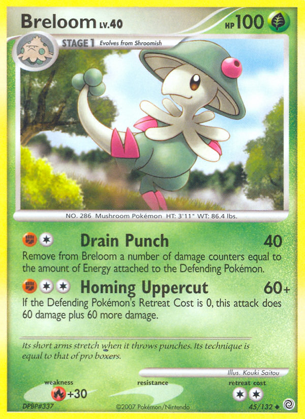 Breloom (45/132) [Diamond & Pearl: Secret Wonders] | Good Games Adelaide SA