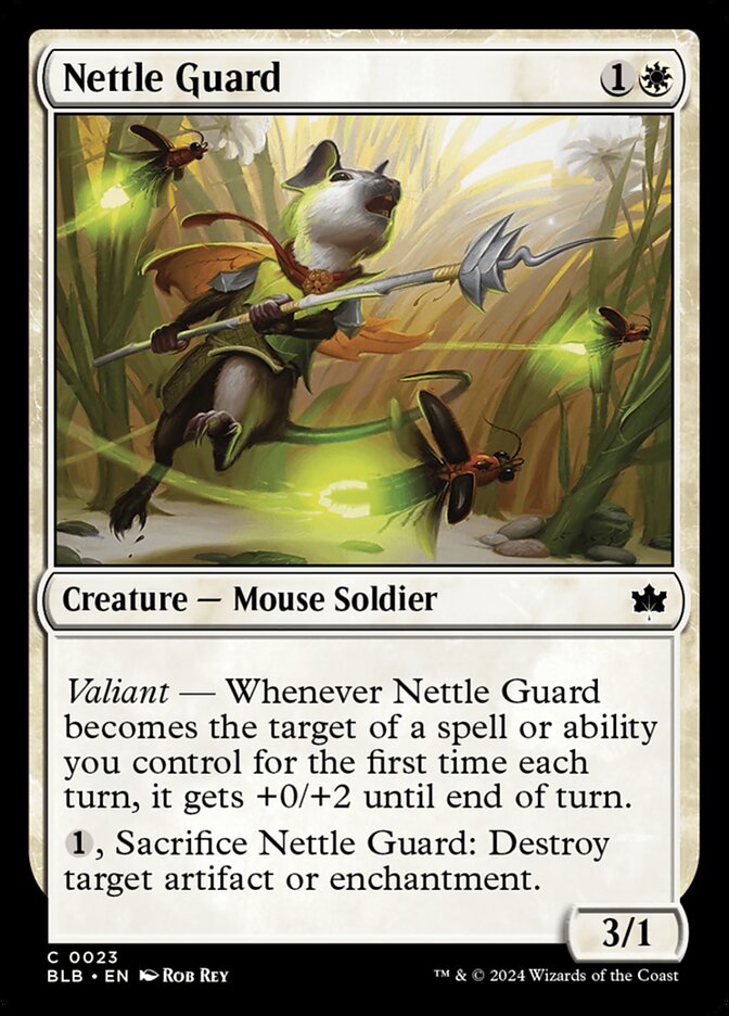 Nettle Guard 23 (Bloomburrow)  - Foil | Good Games Adelaide SA