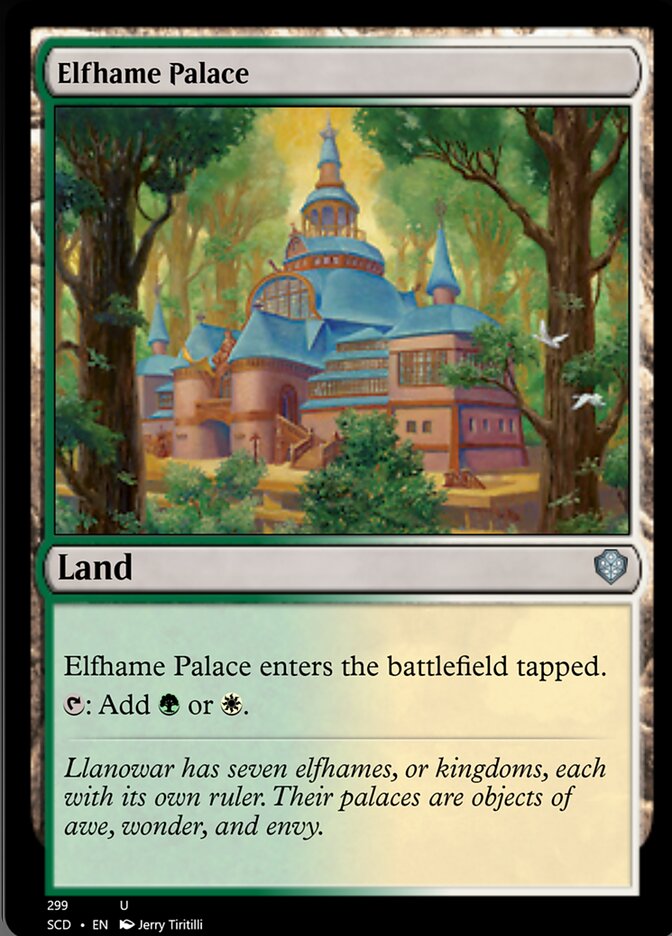 Elfhame Palace [Starter Commander Decks] | Good Games Adelaide SA