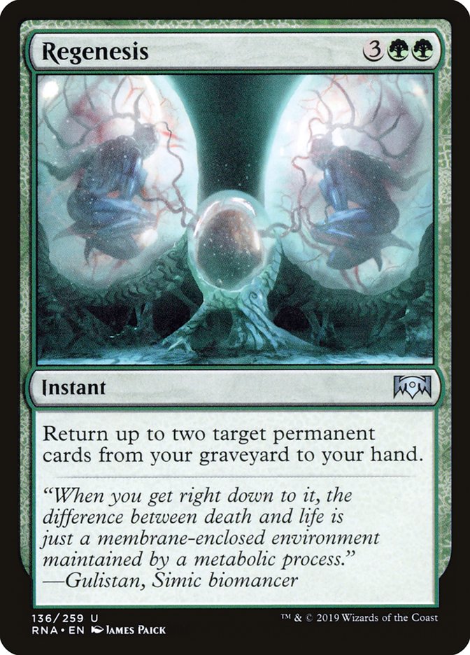 Regenesis 136 (Ravnica Allegiance)  | Good Games Adelaide SA