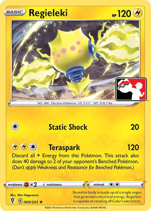 Regieleki Series 1 060/203 (Prize Pack Series Cards)  | Good Games Adelaide SA