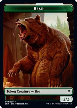 Bear // Food 8 // 16 (Throne of Eldraine)  - Foil | Good Games Adelaide SA