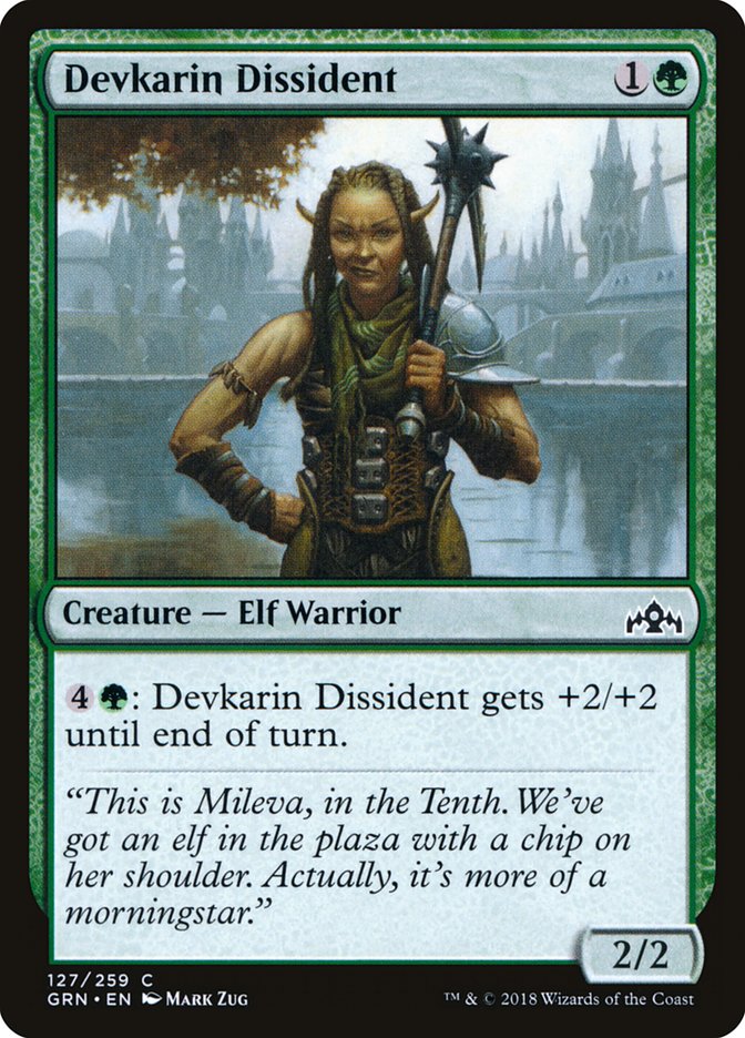 Devkarin Dissident 127 (Guilds of Ravnica)  | Good Games Adelaide SA