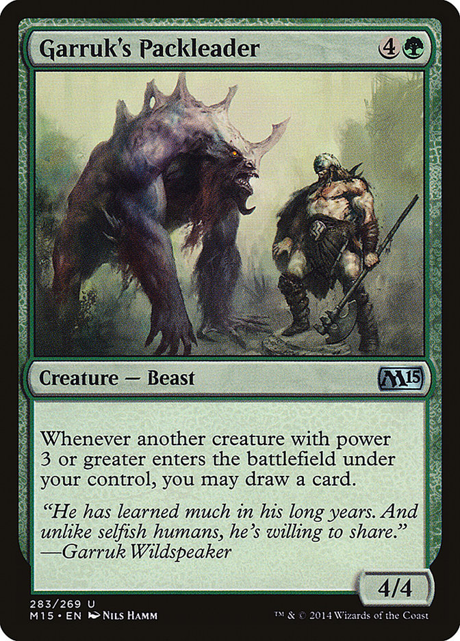 Garruk's Packleader [Magic 2015] | Good Games Adelaide SA