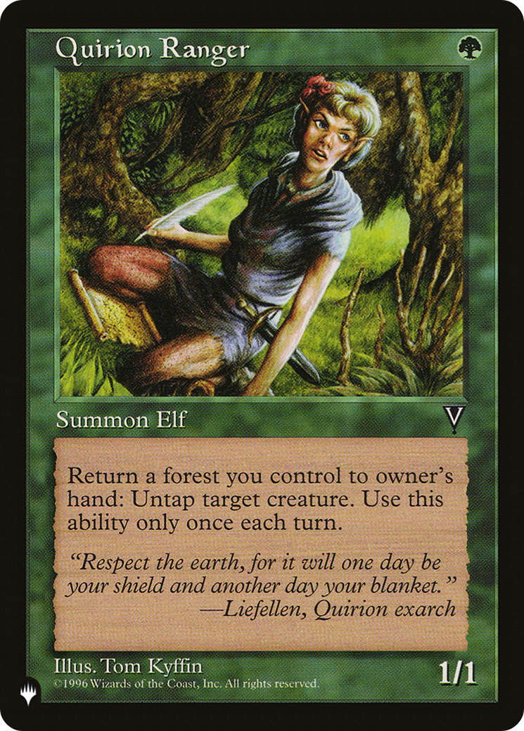 Quirion Ranger [The List Reprints] | Good Games Adelaide SA