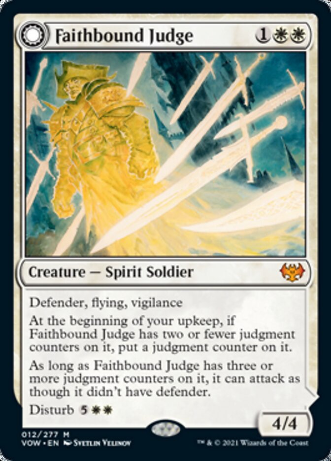 Faithbound Judge // Sinner's Judgment [Innistrad: Crimson Vow] | Good Games Adelaide SA