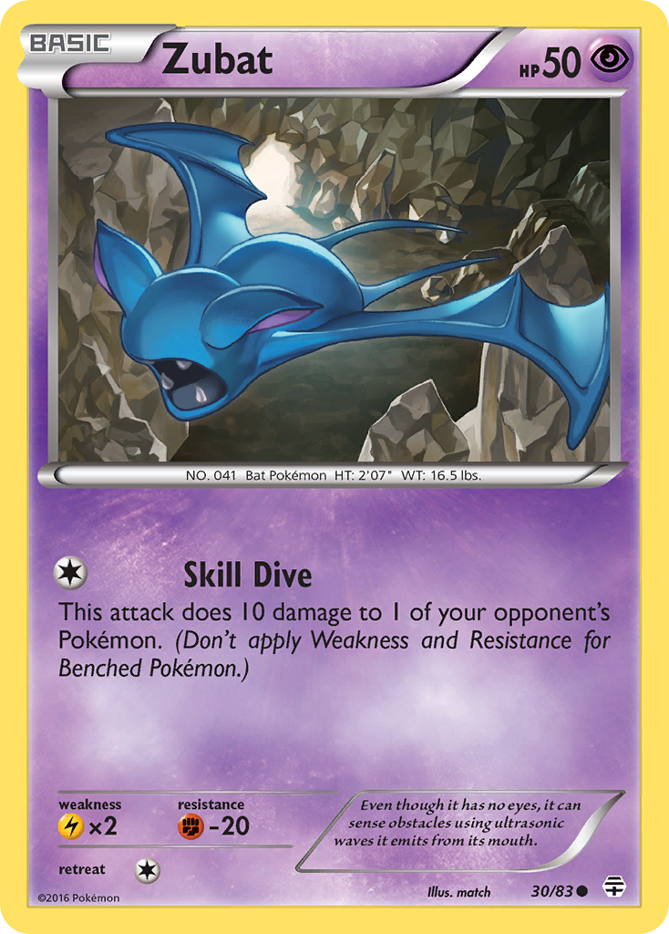 Zubat (30/83) [XY: Generations] | Good Games Adelaide SA