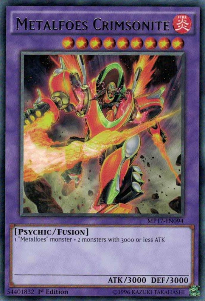 Metalfoes Crimsonite [MP17-EN094] Rare | Good Games Adelaide SA