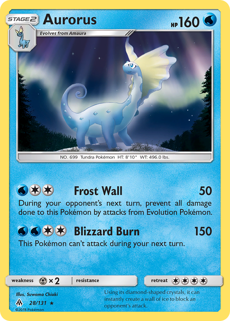Aurorus (28/131) [Sun & Moon: Forbidden Light] | Good Games Adelaide SA