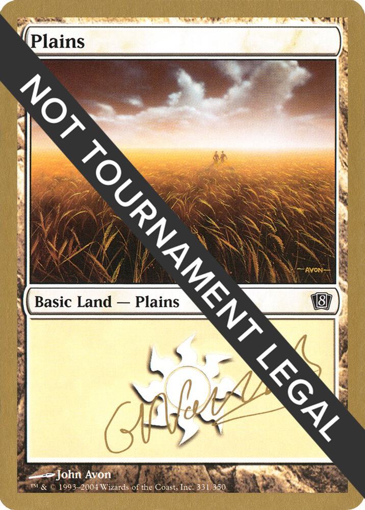 Plains 331 2004 Gabriel Nassif 8ED  (World Championship Decks)  | Good Games Adelaide SA