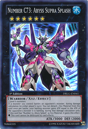 Number C73: Abyss Supra Splash [DRLG-EN041] Super Rare | Good Games Adelaide SA
