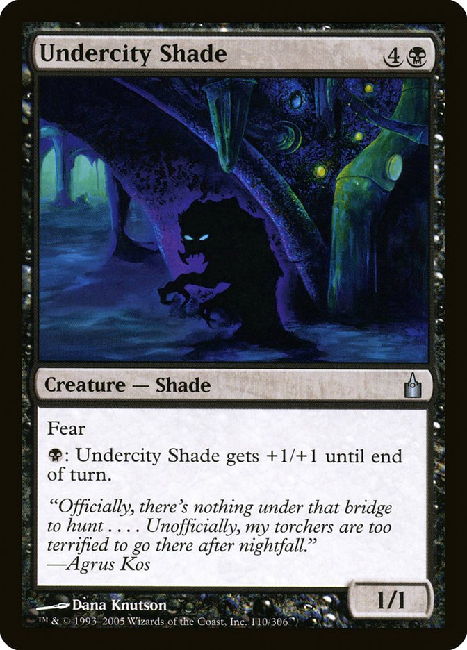 Undercity Shade 110/306 (Ravnica: City of Guilds)  | Good Games Adelaide SA