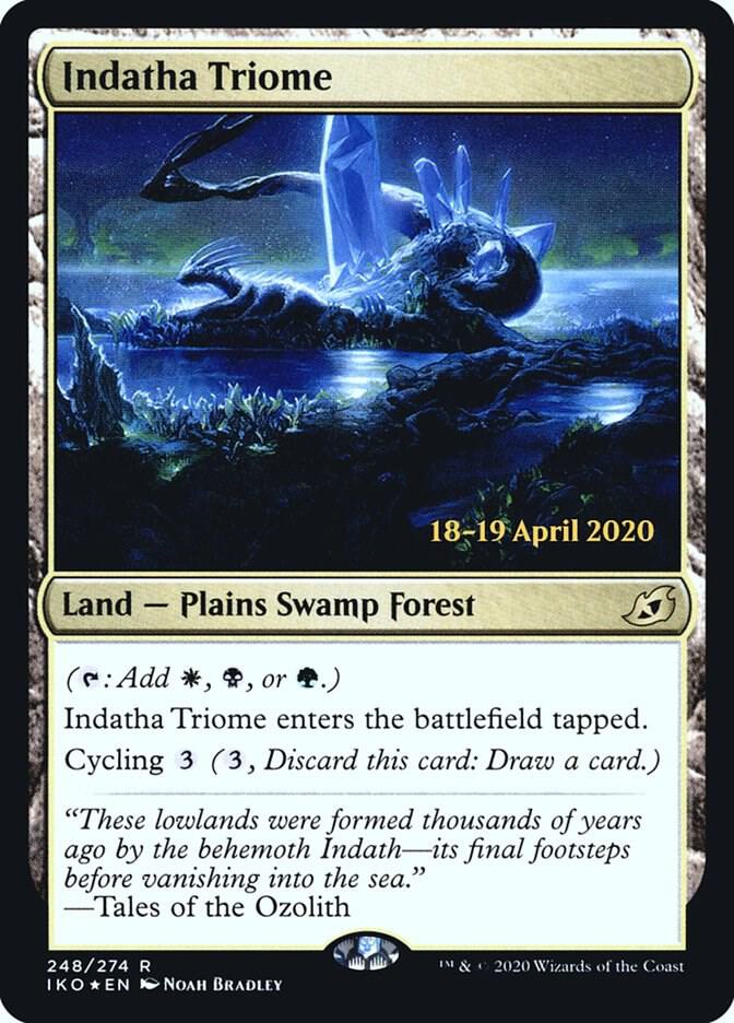 Indatha Triome 248 (Prerelease Cards)  - Foil | Good Games Adelaide SA