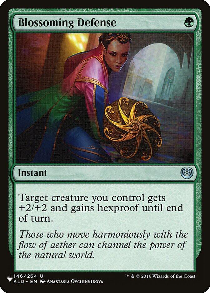 Blossoming Defense 146/264 (The List Reprints)  | Good Games Adelaide SA