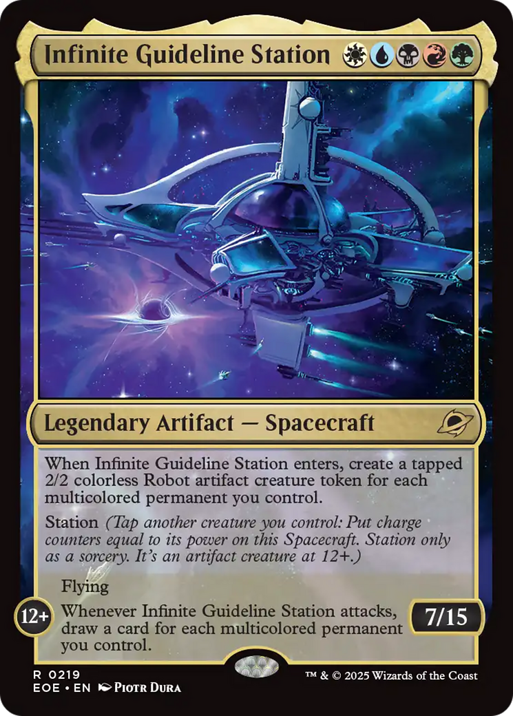 Infinite Guideline Station [Edge of Eternities] | Good Games Adelaide SA
