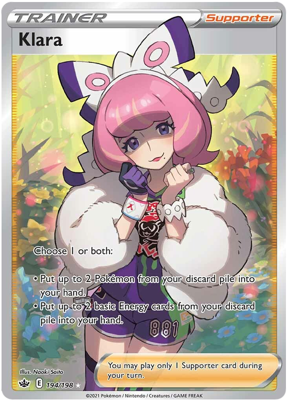 Klara (194/198) [Sword & Shield: Chilling Reign] | Good Games Adelaide SA
