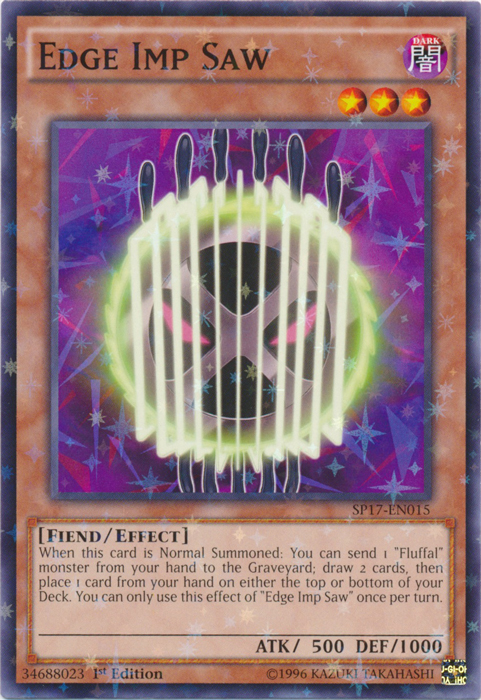 Edge Imp Saw [SP17-EN015] Starfoil Rare | Good Games Adelaide SA