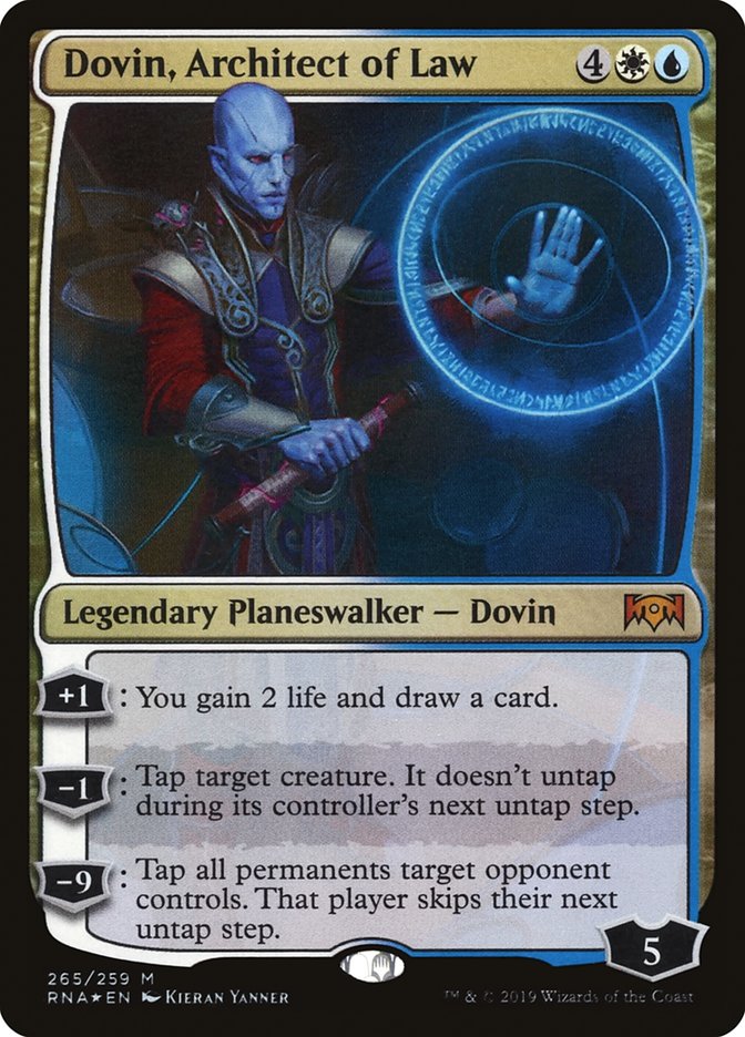 Dovin, Architect of Law 265 (Ravnica Allegiance)  - Foil | Good Games Adelaide SA