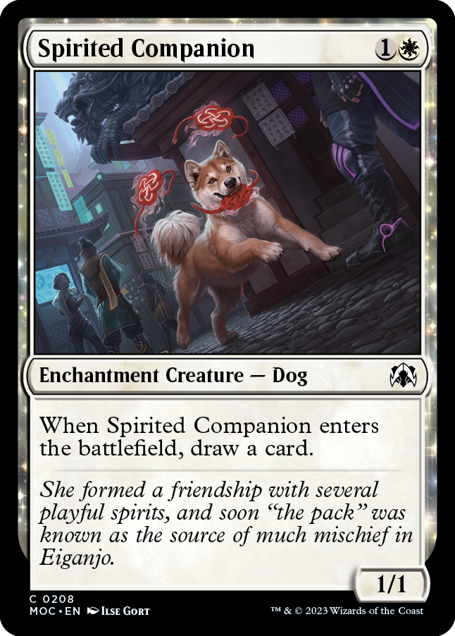 Spirited Companion [March of the Machine Commander] | Good Games Adelaide SA