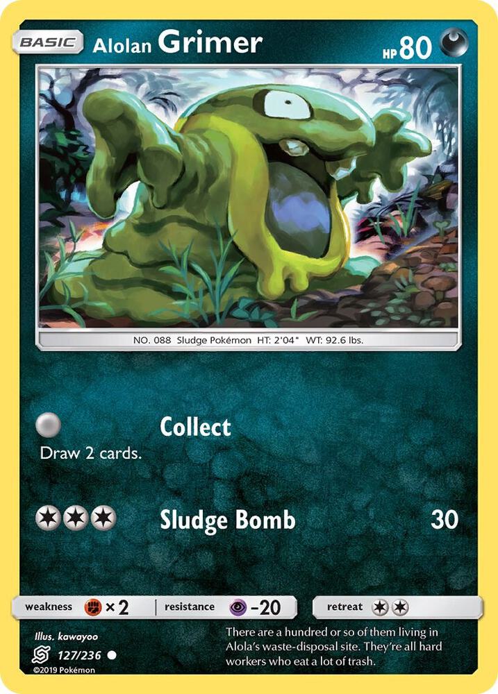Alolan Grimer 127/236 (SM - Unified Minds)  | Good Games Adelaide SA