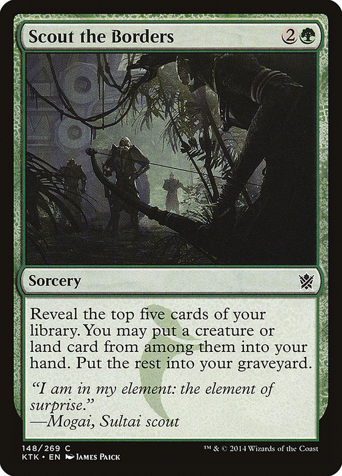 Scout the Borders 148 (Khans of Tarkir)  - Foil | Good Games Adelaide SA