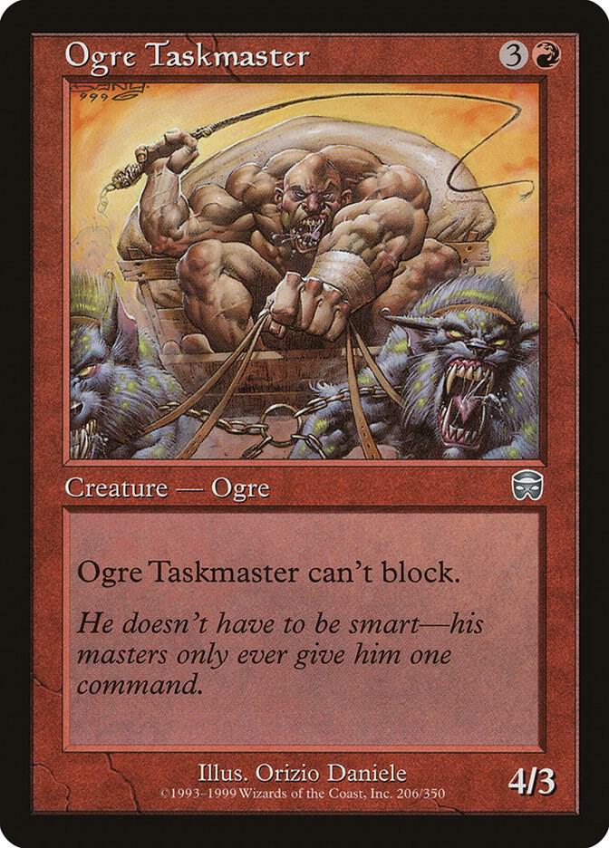 Ogre Taskmaster 206 (Mercadian Masques)  | Good Games Adelaide SA