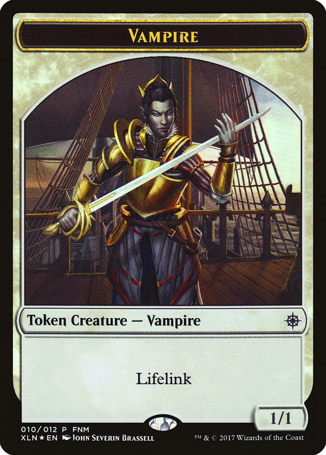 Vampire // Treasure (010) Token [Friday Night Magic 2017] | Good Games Adelaide SA