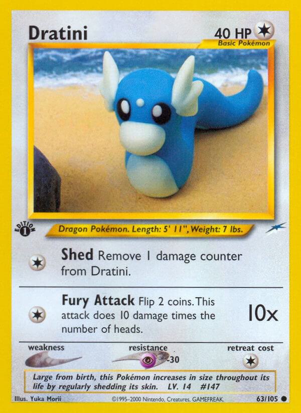 Dratini 063/105 (Neo Destiny)  - 1st Edition | Good Games Adelaide SA