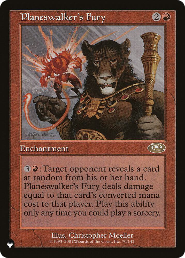 Planeswalkers Fury 70/143 (The List Reprints)  | Good Games Adelaide SA