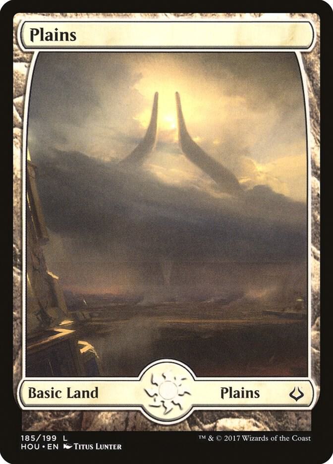 Plains 185 (Hour of Devastation)  - Foil | Good Games Adelaide SA