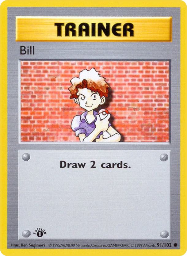 Bill 091/102 (Base Set (Shadowless))  - Unlimited | Good Games Adelaide SA