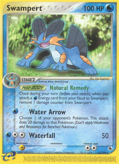 Swampert (23/109) [EX: Ruby & Sapphire] | Good Games Adelaide SA