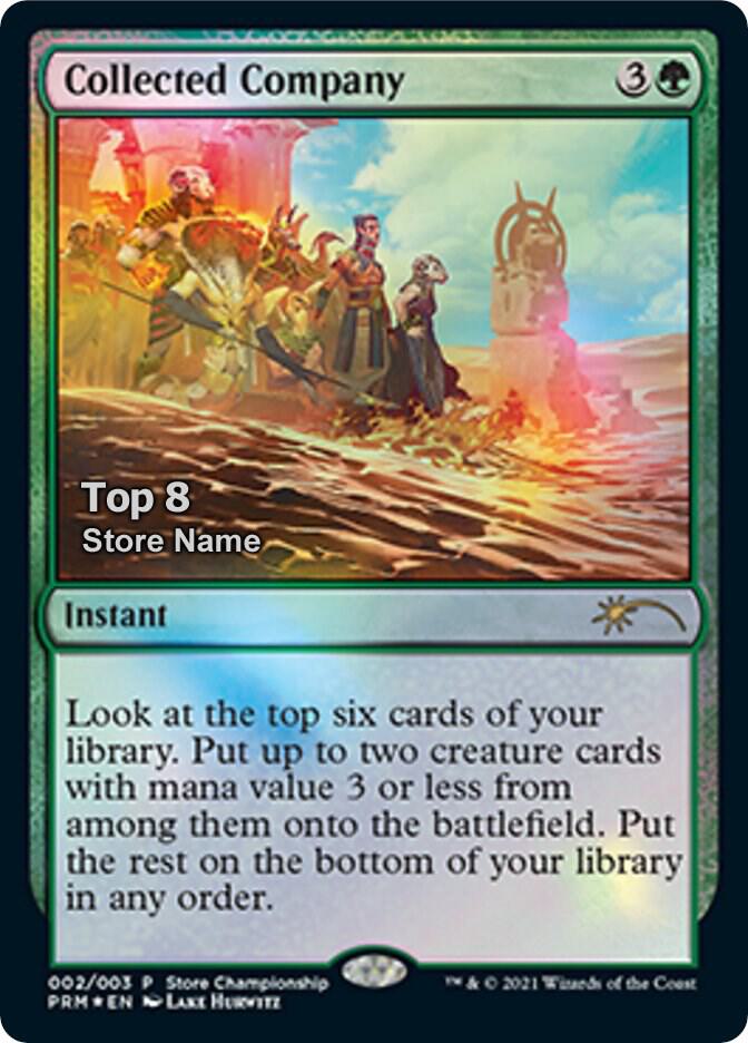 Collected Company (Store Stamped) 2 (Game Day & Store Championship Promos)  - Foil | Good Games Adelaide SA