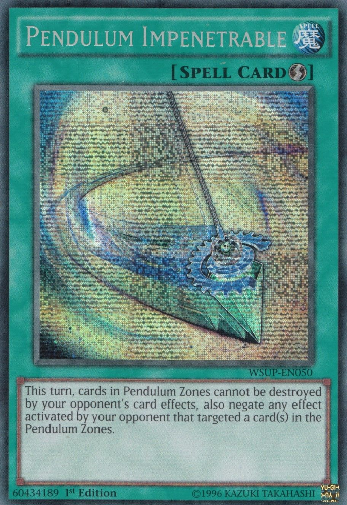 Pendulum Impenetrable [WSUP-EN050] Secret Rare | Good Games Adelaide SA