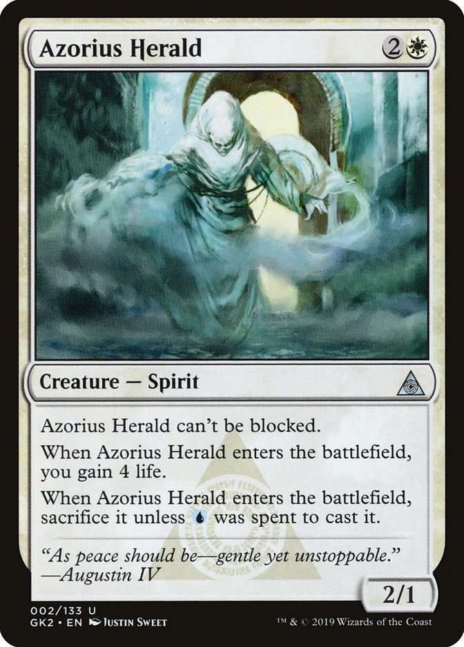 Azorius Herald [Ravnica Allegiance Guild Kit] | Good Games Adelaide SA