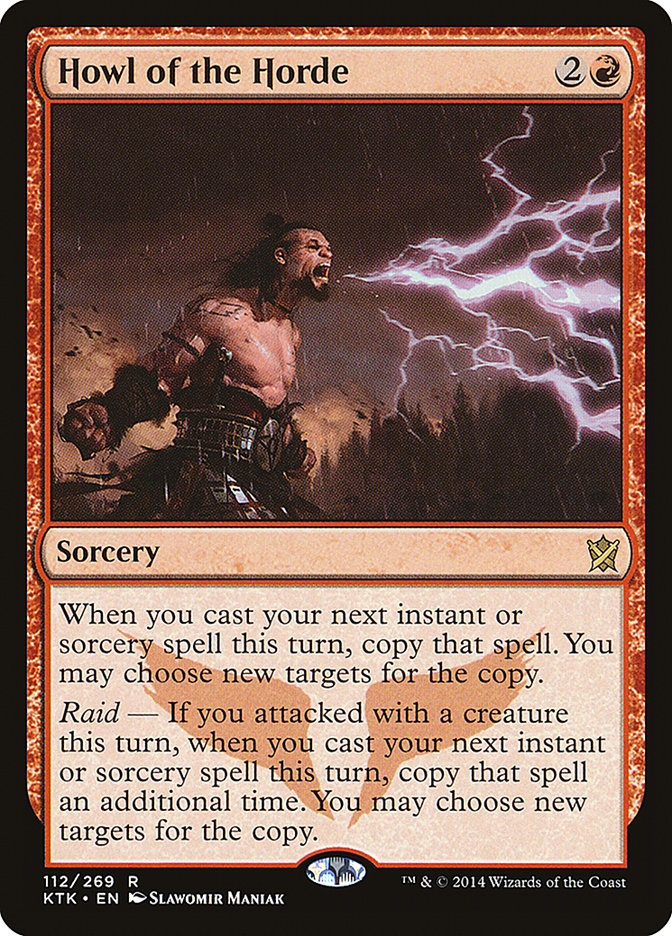 Howl of the Horde 112 (Khans of Tarkir)  - Foil | Good Games Adelaide SA