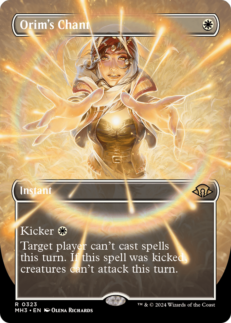 Orim's Chant (Borderless) [Modern Horizons 3] | Good Games Adelaide SA
