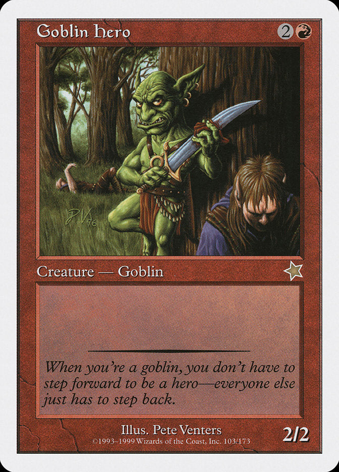 Goblin Hero 103 (Starter 1999)  | Good Games Adelaide SA