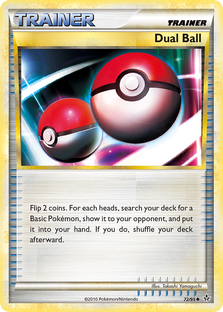 Dual Ball (72/95) [HeartGold & SoulSilver: Unleashed] | Good Games Adelaide SA