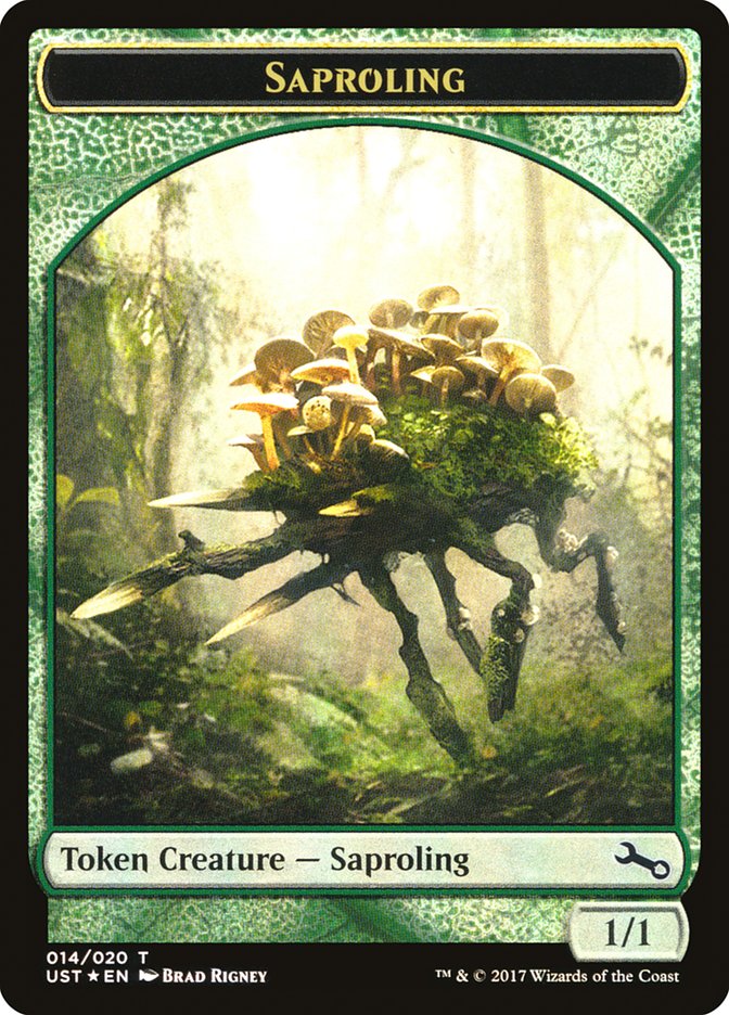 Saproling // Saproling 14 (Unstable)  - Foil | Good Games Adelaide SA