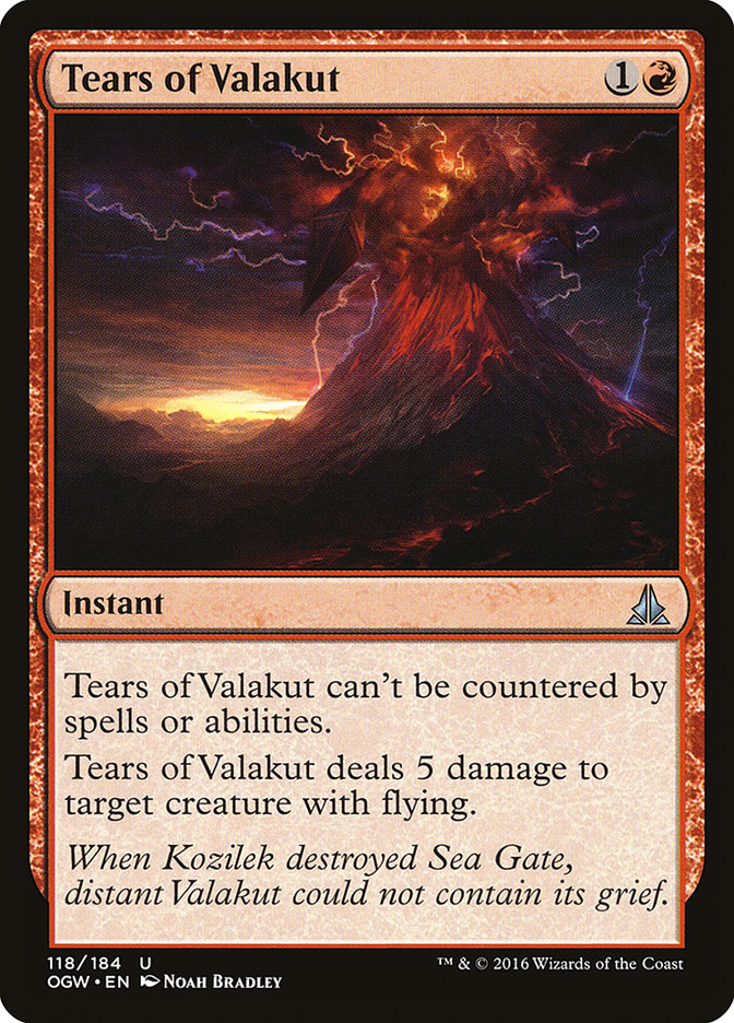 Tears of Valakut [Oath of the Gatewatch] | Good Games Adelaide SA