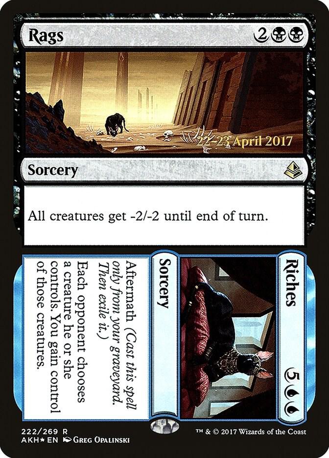 Rags Riches 222 (Prerelease Cards)  - Foil | Good Games Adelaide SA